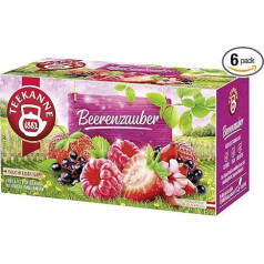 Teapot Fruit Garden Berry Magic Tea 20 maisiņi 6 x 60 g