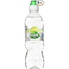 Volvic Augļu ābols, 6 vienreizlietojamie iepakojumi (6 x 750 ml)