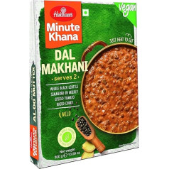 Haldiram's - Dal Makhani (300g) - tradicionāls indiešu ēdiens - bagātīgs ar garšu un uzturvielām - lieliski piemērots ātrai un garšīgai maltītei