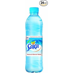 Saka dabīgais minerālūdens 500 ml (24 gab. iepakojumā)