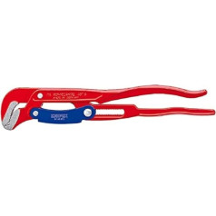 Knipex 83 60 015 Cauruļu atslēga S-veida ar ātru regulēšanu, sarkana, pulverkrāsota, 420 mm