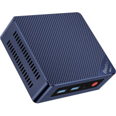 Beelink MINI-S13 Mini dators, 13. paaudzes Intel Twin Lake-N150 procesors (līdz 3,6 GHz), 16 GB RAM, 1 TB SSD biznesa galddators, Dual HDMI/WiFi 6/BT 5.2/RJ45/WOL