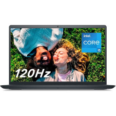 Dell Inspiron 15 (3520) Laptop, 15.6 Inch FHD 120Hz Display, Intel Core i5-1235U, Intel UHD Graphics, 16 GB RAM, 512 GB SSD, Windows 11 Home, QWERTZ Keyboard