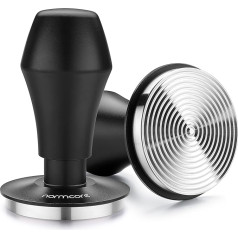 Normcore kafijas trauksnis 53,3 mm - spiediena regulēšanas - barista spiediens ar 15 lb / 25 lb / 30 lbs - alumīnija rokturis (ar trauksni, diametrs 53,3 mm)