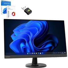 Lenovo dators All in One 27 collu i5 8500 16GB Ram 1 Tera SSD Win 11 Pro Office 2021 Pro 36 mēnešu garantija -c27-40