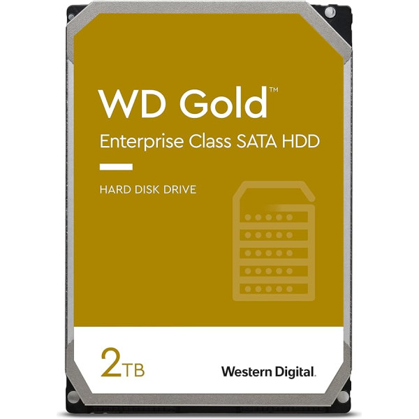 Western Digital 2 TB Enterprise cietais disks - zelta