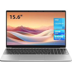 džempera klēpjdators 15,6 collu FHD displejs, Instalējiet Office 365, 12 GB RAM, 128 GB eMMc + 512 GB SSD, procesors 5305U, akumulators 38Wh, divi stereo skaļruņi, C tipa, USB 3.0, digitālā tastatūra