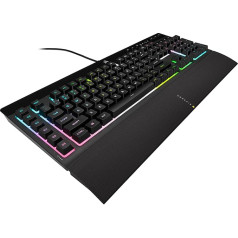 CORSAIR K55 Pro XT tastatūra Membrana LED RGB Zone Layout Italy Saderīga ar Windows 10