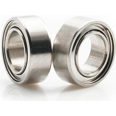 SMR74ZZ CB priekš SHIMANO Rollengriffe Lager 2PCS 4 * 7 * 2,5 mm Edelstahl Hybrid Keramiklager SMR74 ZZ SMR74-2Z