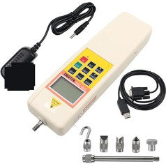 ZHELLY Precīzs, izturīgs 5N digitālais spēka mērītājs Spēka mērītājs, spiediena mērītājs, stiepes testa testeris, Push Pull Force Tester Meter Efektīvs un viegli lietojams (krāsa: 30N, izmērs: mazs)