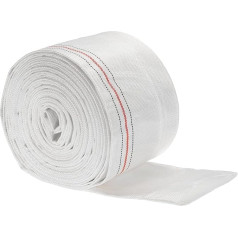 PATIKIL Vieglā atpakaļ mazgāšanas šļūtene Plakana nostiprināta drenāžas PVC šļūtene 80 mm ID 33 pēdas 0,8 MPa peldbaseinam
