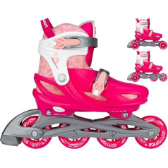 Nijdam Unisex jauniešu floral Switch 3-in-1 skrituļslidas regulējamas