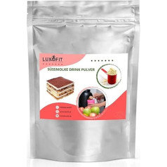 Luxofit Tiramisu Süßmolke Drink Pulver mit Whey Protein, Molkepulver, Proteinreiches Trinkpulver, schnelle und einfache Zubereitung, Made in Germany, Vegetarisch (10 Kg)