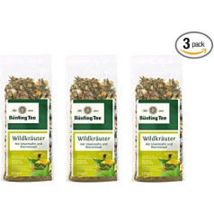 Bünting Wild Herbs Pack of 3 - Zāļu tēja beramā veidā - 3 x 125 g