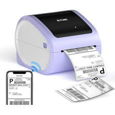 Itari Bluetooth uzlīmju printeris Termiskais printeris DHL uzlīmju printeris Portatīva marķēšanas ierīce svītrkodu etiķetēm, kas saderīga ar DHL Hermes DPD GLS UPS