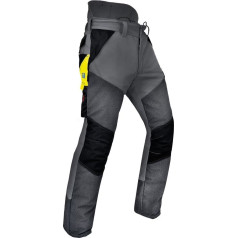 Pfanner Kev-Extrem Cut Protection Trousers Class 1, Colour: Grey, Size: XL, gray