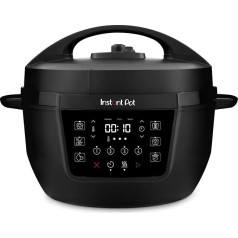 Instant Pot Multicooker XL 7,1L 7-in-1 Smart Cooker - spiediena katls, lēnā plīts, rīsu katls, sautētava, jogurta pagatavošanas ierīce, tvaicētājs un pārtikas sildītājs, melns