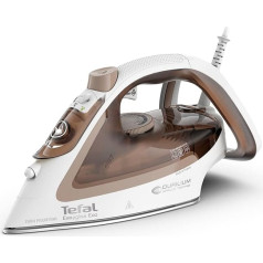 Tefal FV5780 Easygliss Eco tvaika gludeklis | 2800 Watt | 240 g/min tvaika pastiprinājums | 50 g/min automātiskā tvaika padeve | vertikālais tvaika padeve | Durilium AirGlide vienīgā plāksne | 88% pārstrādājams | režīms | mokas/balts