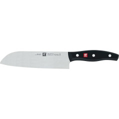 ZWILLING Santoku nazis, asmeņa garums: 18 cm, liels asmens, nerūsējošais speciālais tērauds/plastmasas rokturis, Twin Pollux