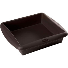 Lurch FlexiForm 85037 Silikona kastrolis kastroliem un kūkām 18 x 18 cm tumši brūns