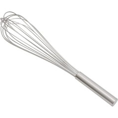 Vogue Heavy Whisk 18In 450mm virtuves rīks Piena olu sitamais maisītājs Mikseris piederumi