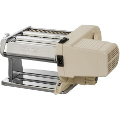 Imperia Titanica 675 Macchina per la Pasta, Lega di Acciaio, Cromato, Bianco, 72 gadi