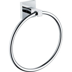 Bristan SQ RING C Kvadrātveida dvieļu pakaramais hroms