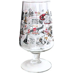 Roxley San Miguel Pint Glass Large 56cl Ražots Apvienotajā Karalistē