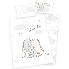 Disney Dumbo Bērnu gultas veļa 100 x 135 cm 100% kokvilna