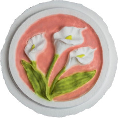 Bioloģiski noārdāmā urna (Calla Lily) pelnu izkaisīšanai jūras ūdenī, augsnē vai jūras bēru laikā, videi draudzīga urna, peldošās urnas kremācijai, pieaugušo liela