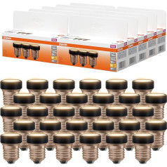 OSRAM LED spuldze, 30 spuldžu komplekts, ļoti kompakta LED spuldze, aizvieto parastās 28 W spuldzes, 3,5 W, silti balta (2700 K), matēta, E27