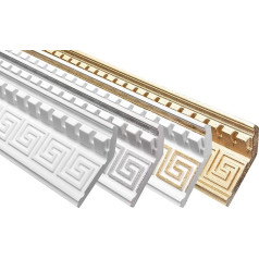 30 metru dekoratīvie polistirola apmetuma dekoratīvie profili iekšdarbiem 37X100 mm 25 Zelts