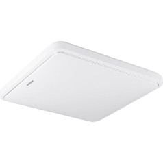 LED griestu gaisma vannas istabai IP44 4000K neitrāli balta gaisma 2680lm maza 28 cm plata balta kvadrātveida griestu gaisma vannas istabas lampa