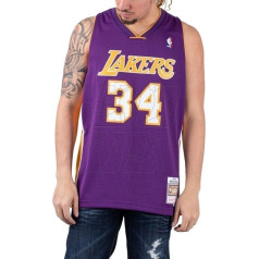 Mitchell & Ness Los Angeles Lakers NBA Swingman Jersey Lakers 99-00 Shaquille O`Neal SMJYGS18447-LALPURP99SON / M