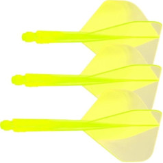 Trinidad šautriņas Condor Axe Standard Neon Yellow M 27. 5 mm Iepakojumā 3 gab.