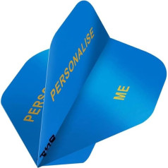 Designa personalizēti lidojumi | Karstas folijas 75 mikronu standarta Nr. 2 šautriņu lidojums | 5 komplekti vai 10 komplekti - 6 krāsas
