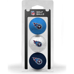 NFL Tennessee Titans 3 golfa bumbiņu komplekts