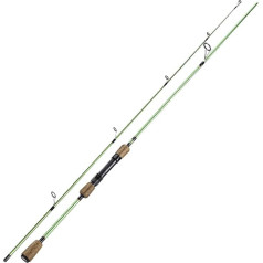 Viens Bass Makšķerēšana Stieņi - 30 Ton Oglekļa šķiedras Blanks Spininga Stieņi 2 gabali Stieņi ar gumijas korķa rokturi Spiningošana