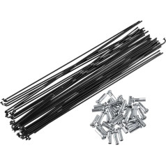 X AUTOHAUX 40 gab. velosipēdu tērauda spokes 14G velosipēdu spoks ar uzgaļiem vairumam velosipēdu