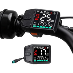 BAFANG Ebike displejs CAN M620, M600, M560, M510, M420 vidēji uzstādītiem motoriem, e-velosipēda displeja velosipēda dators ar 0-9 PAS CAN protokolu