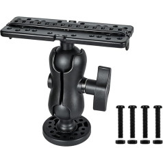 Zvejas meklētājs 360 grādu rotācijas zivju meklētājs Ball Mount Fish Finder Base jūras zivju meklētājs