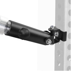 A2ZCARE A2ZCARE Power Rack stiprinājums, T Bar Row Landmine bāze, piemērots 2 collu olimpiskajam airēšanas stienim, saderīgs ar 3x2 un 3x3 collu Power Cage