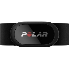 Polar H10 sirdsdarbības mērītājs, Unisex pieaugušo Bluetooth savienojums, melns, XS-S