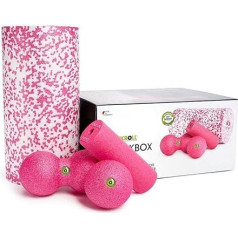 BLACKROLL Unisex putu veltnīšu komplekts, BLACKBOX MED-Pink, viens izmērs