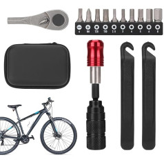 Velosipēdu remonta komplekts kalnu velosipēdam, magnētiskās automātiskās skavas, saliekamā velosipēda, kalnu velosipēda, šosejas velosipēda remonta komplekts