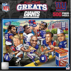 Meistardarbi New York Giants Visu laiku lielākie 500 gab.