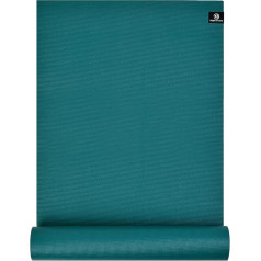 Jogas studijas lipīgs jogas paklājs Teal neslīdošs Oeko-Tex treniņu fitnesa jogai un pilatesam (183cm x 61cm x 6mm)