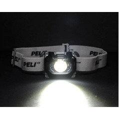 Peli 2750: nakts redzamības LED lukturis kempingam, pārgājieniem un izmantošanai ārpus telpām, augstas kvalitātes lukturis rūpniecībai, mehānikai, IPX4 ūdensizturīgs, 259 lūmeni, melns