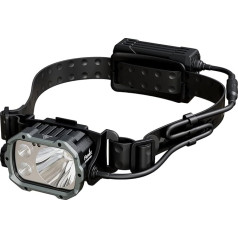FENIX HP35R SAR uzlādējams īpaši jaudīgs priekšējais lukturis 4000 lūmeni 450m Max 500 stundas Augsta gumijas gumijas galvas lente ķiverei 10000mAh akumulators Sarkana drošības gaisma Power Bank