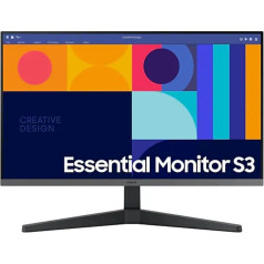 24 collu monitors ls24c332gauxen ips 1920x1080 fhd 16:9 1xhdmi 1xdp 4ms(gt) 100hz flat 2 gadi d2d